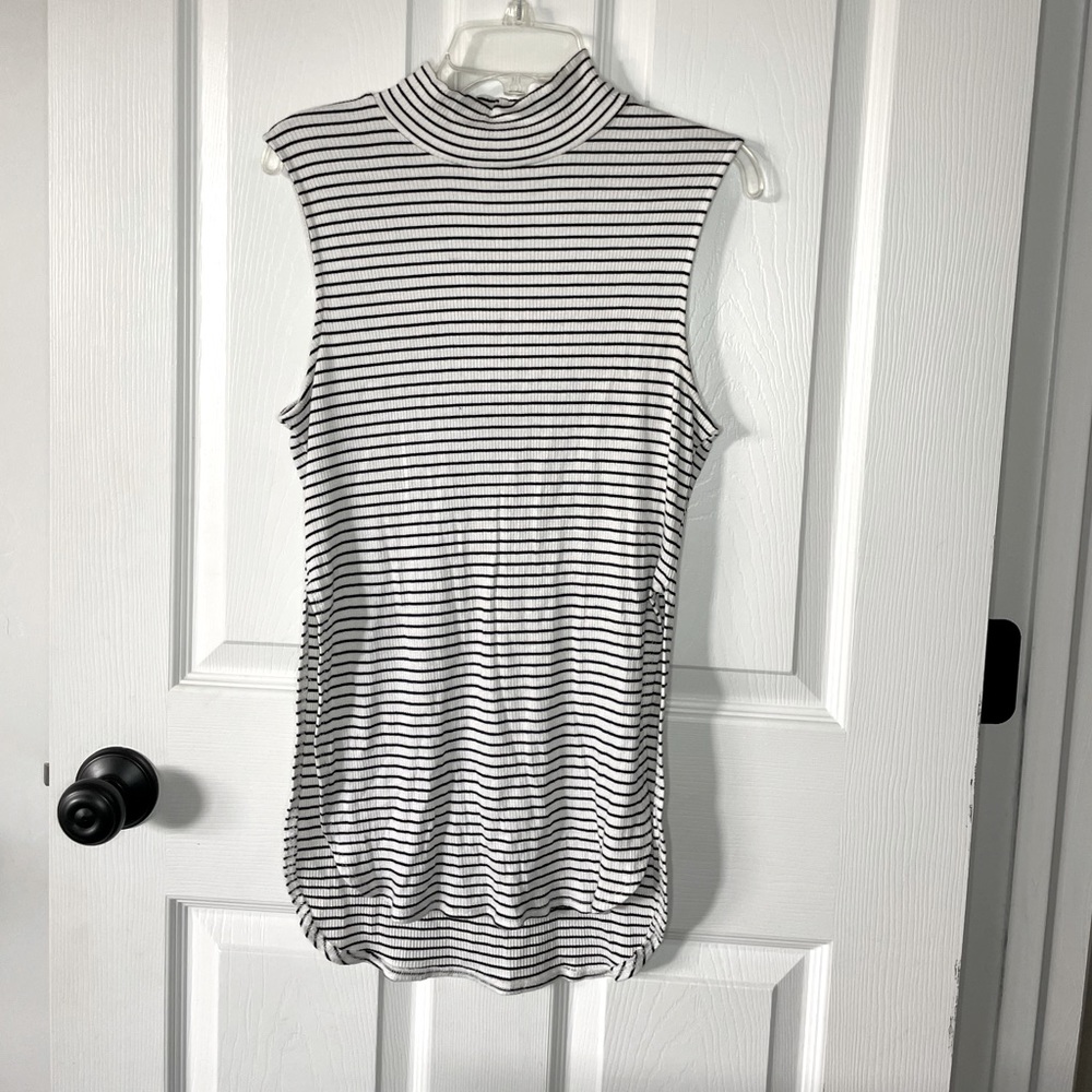 Mock-Neck Tank Tunic